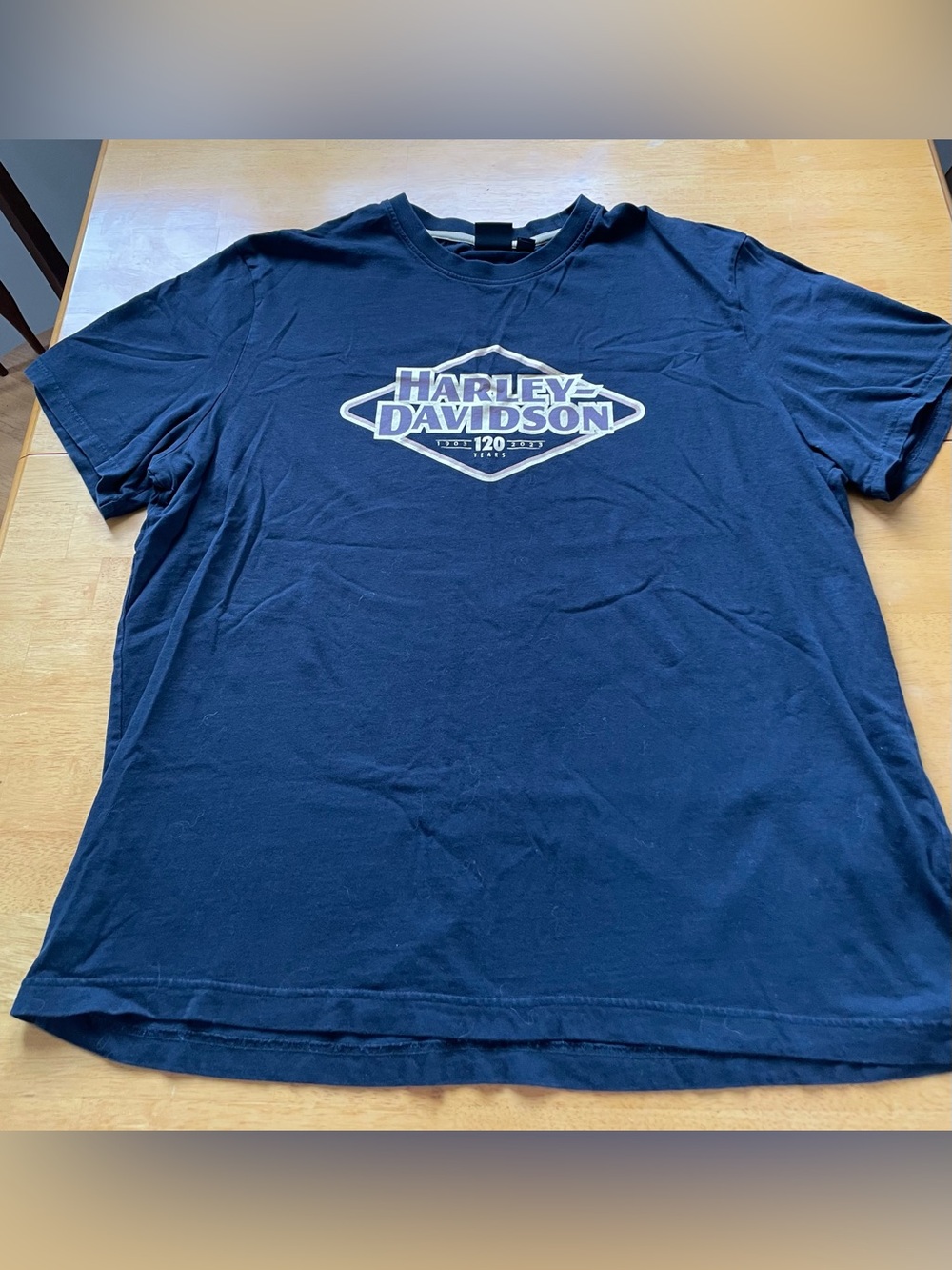 Harley Davidson 120 Years Anniversary Edition Men's Shirt Sz 2XL